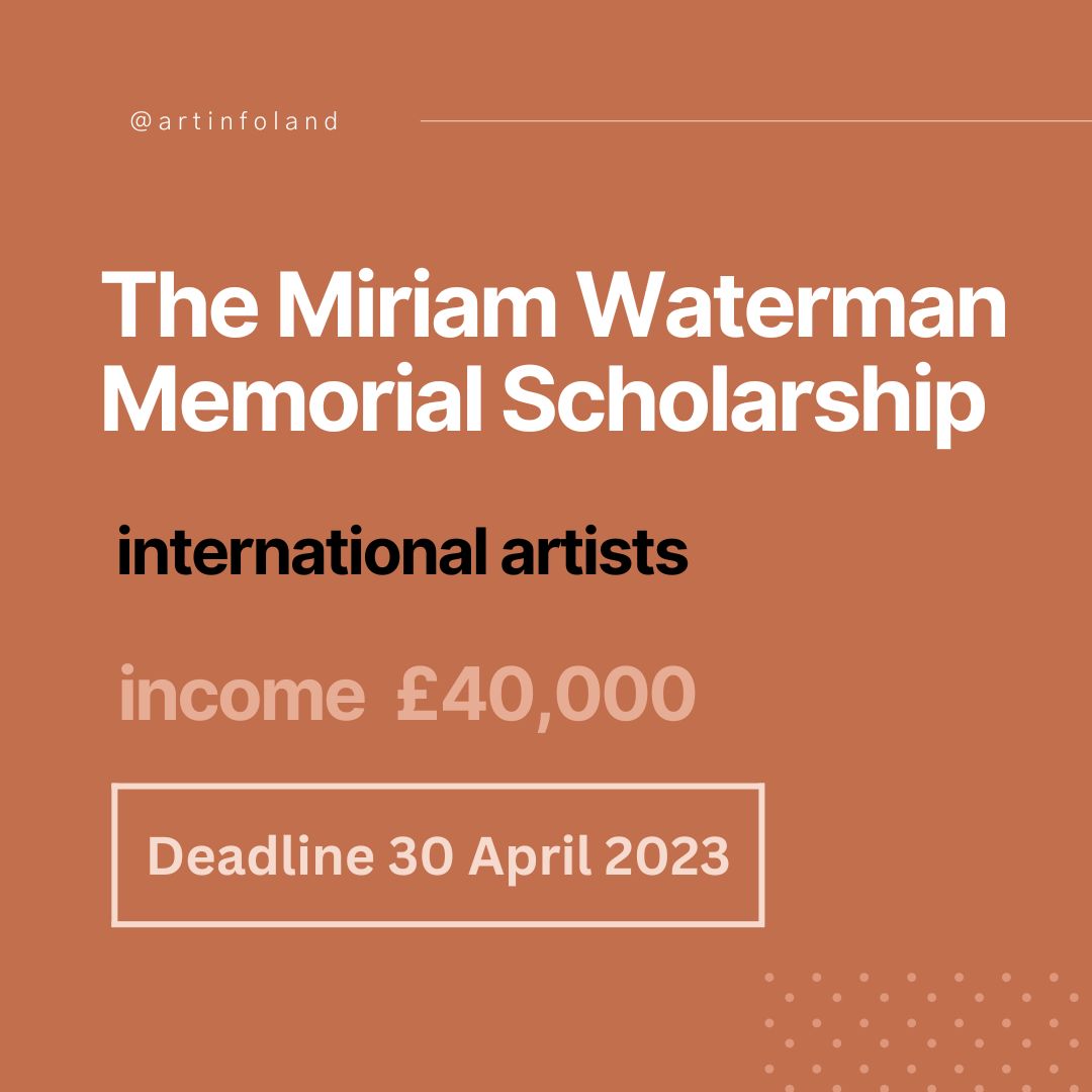 The Miriam Waterman Memorial Scholarship