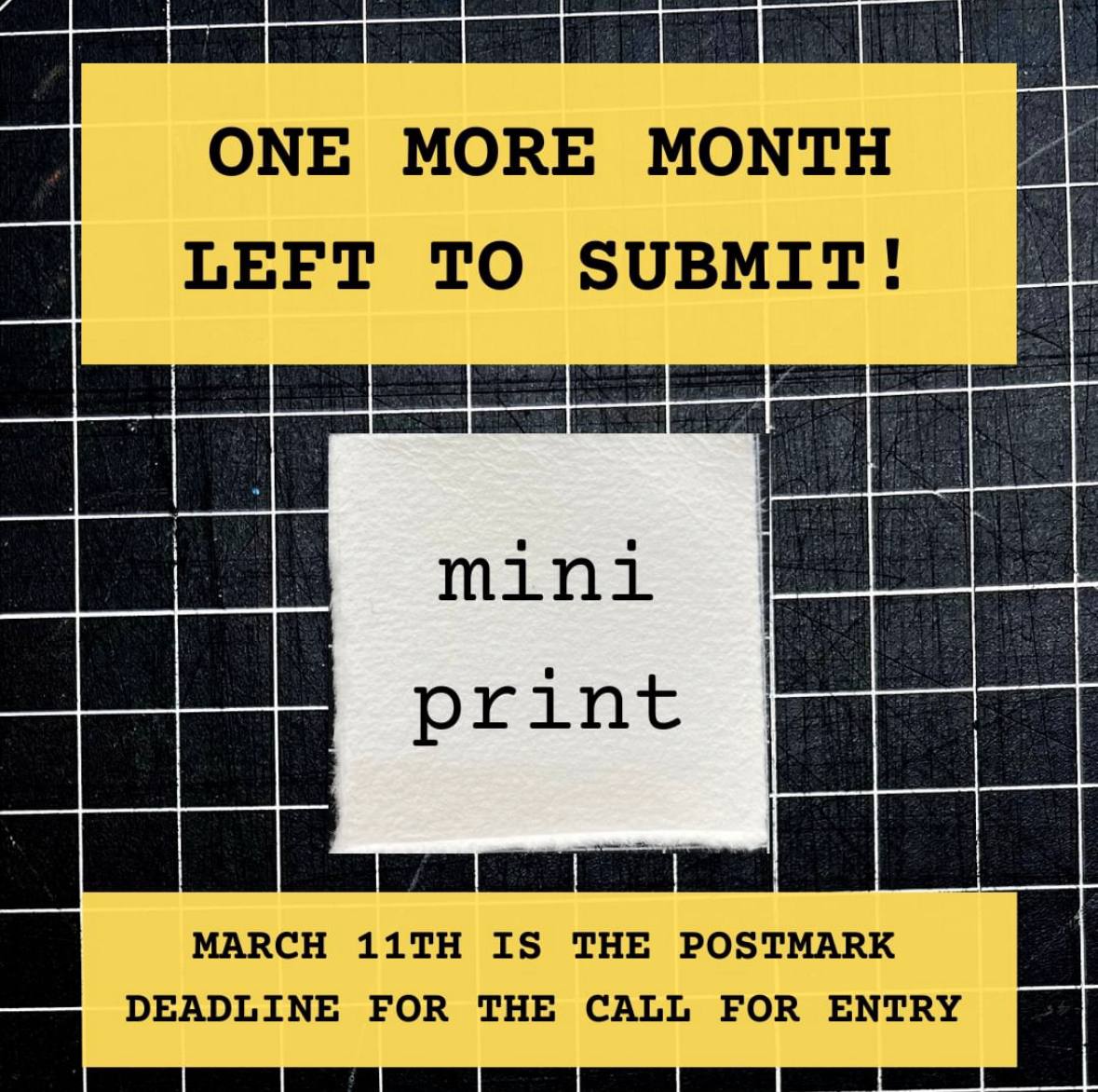 CCP’s 14th Biennial International Miniature Print Competition