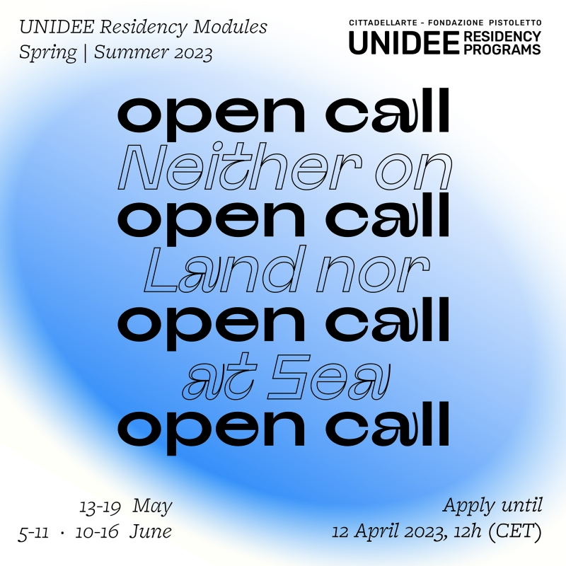 UNIDEE Residency Programs 2024