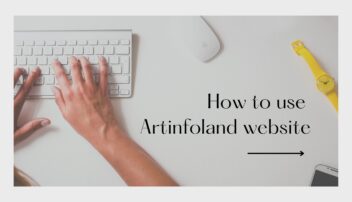 How to Use Artinfoland site