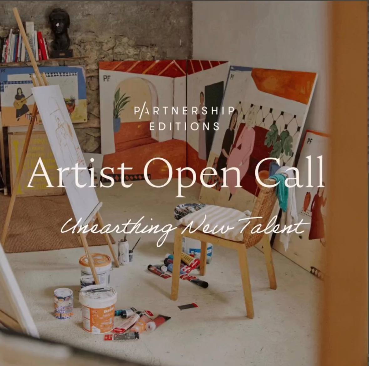Partnership Editions' International Open Call for Artistic Talent