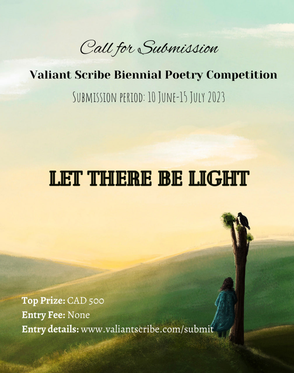 VALIANT SCRIBE POETRY COMPETITION Artinfo