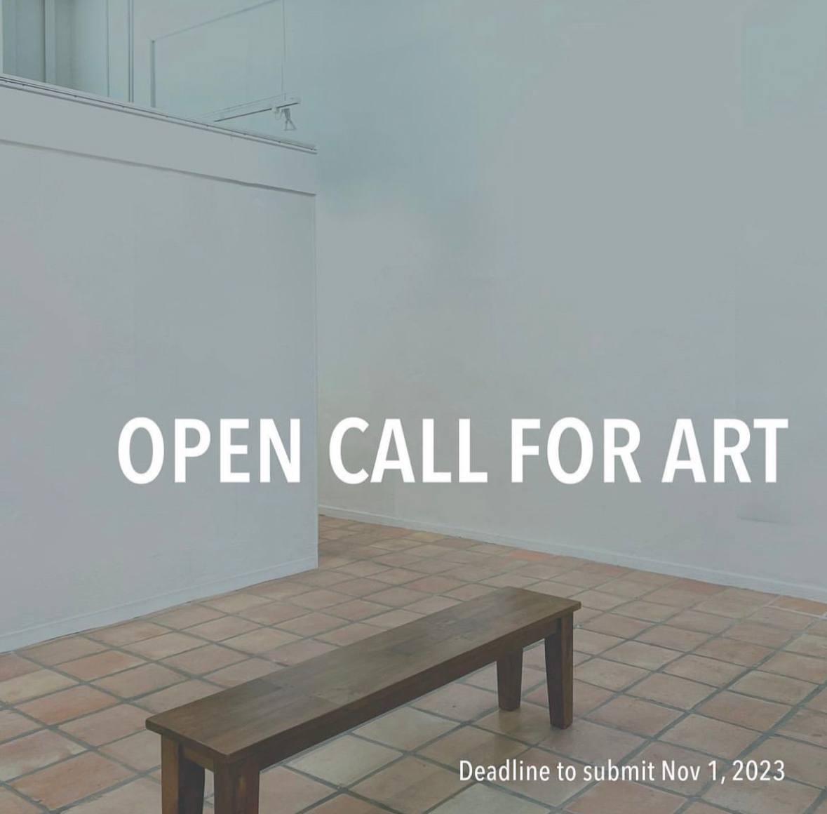 Pamela Walsh Gallery - OPEN CALL for ART