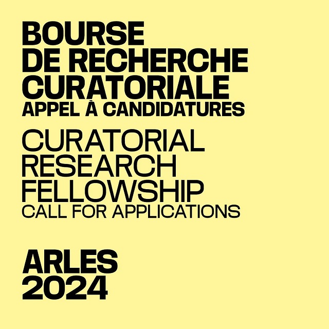 Arles Curatorial Research Fellowship