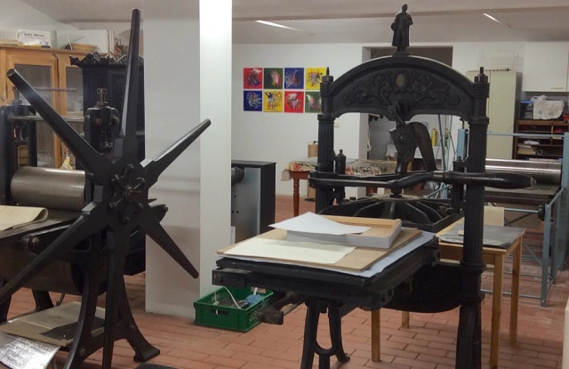Artist in Residence – Garbisdorf printing workshop