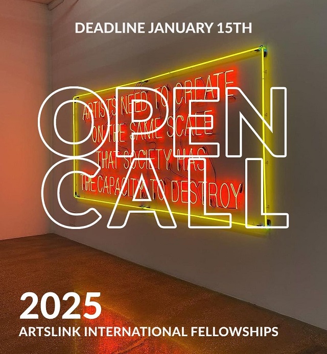 ArtsLink International Fellowships 2025 artinfo