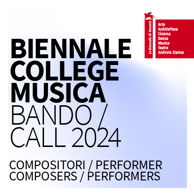 Biennale College Musica 2024