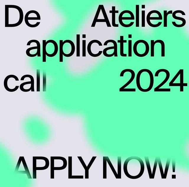 De Ateliers Residency Open call