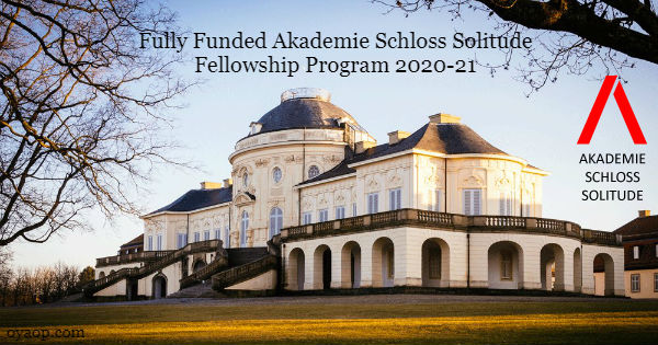 Akademie Schloss Solitude Fellowship