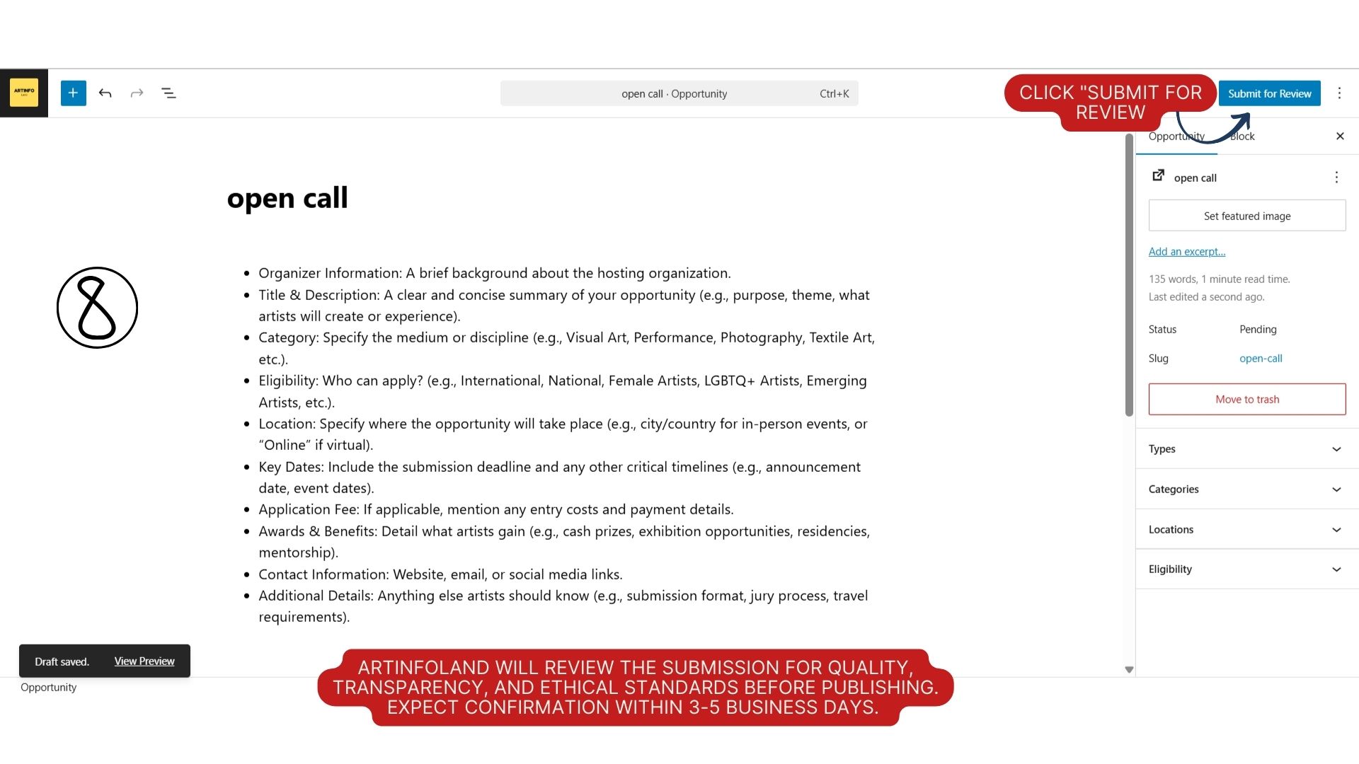 How to become a publisher on Artinfoland