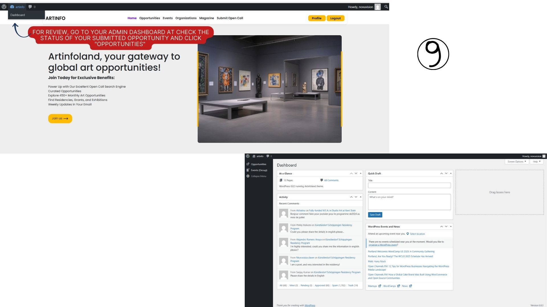 How to become a publisher on Artinfoland