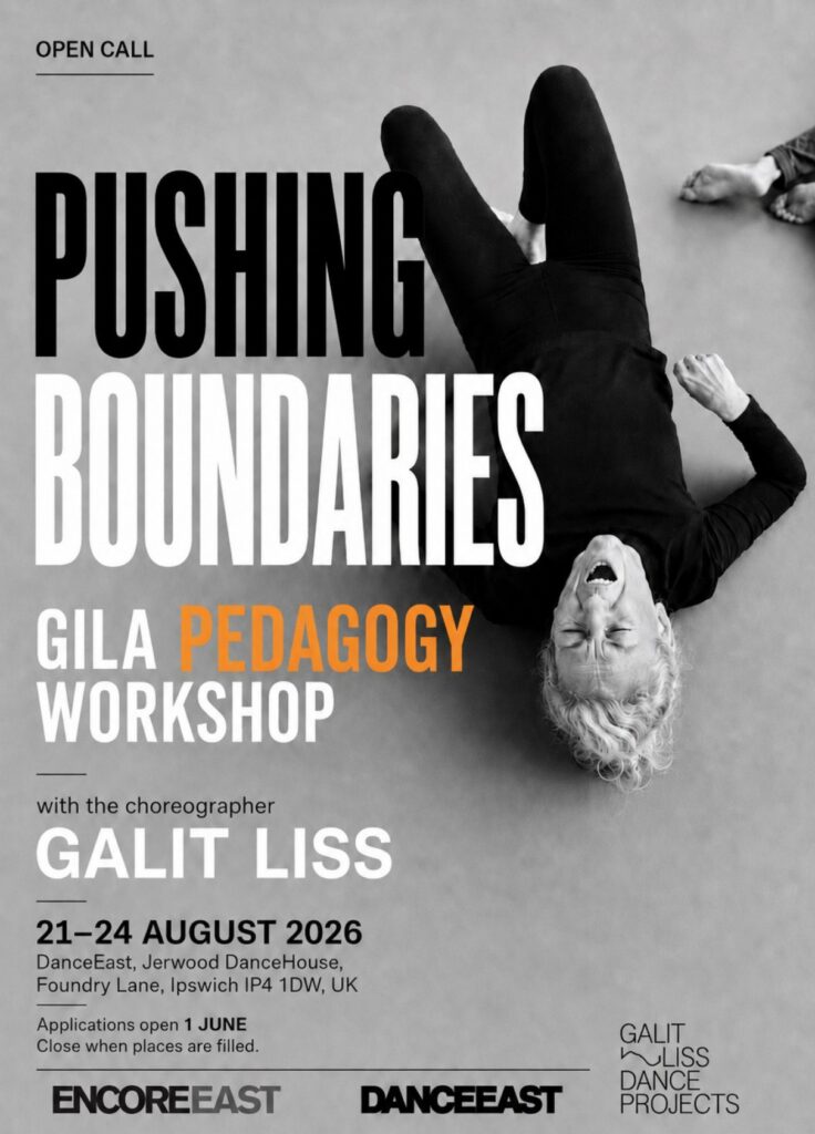 GILA Dance Pedagogy Workshop 2026: Galit Liss Intensive