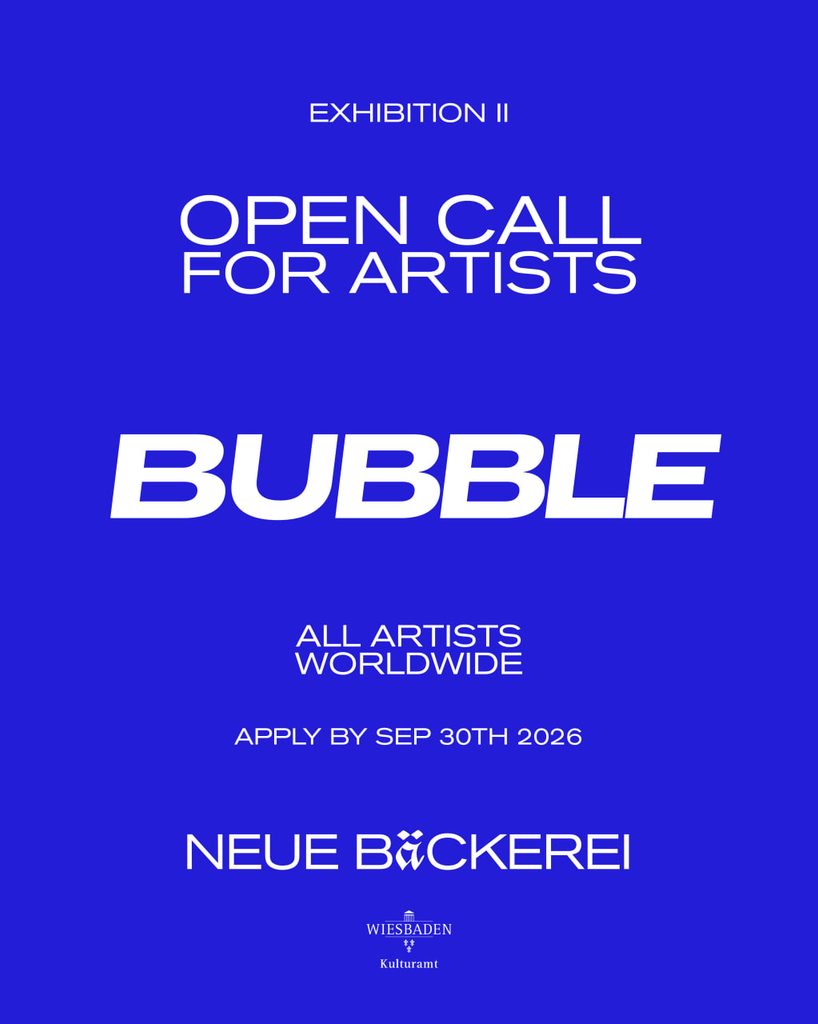 BUBBLE Open Call 2026