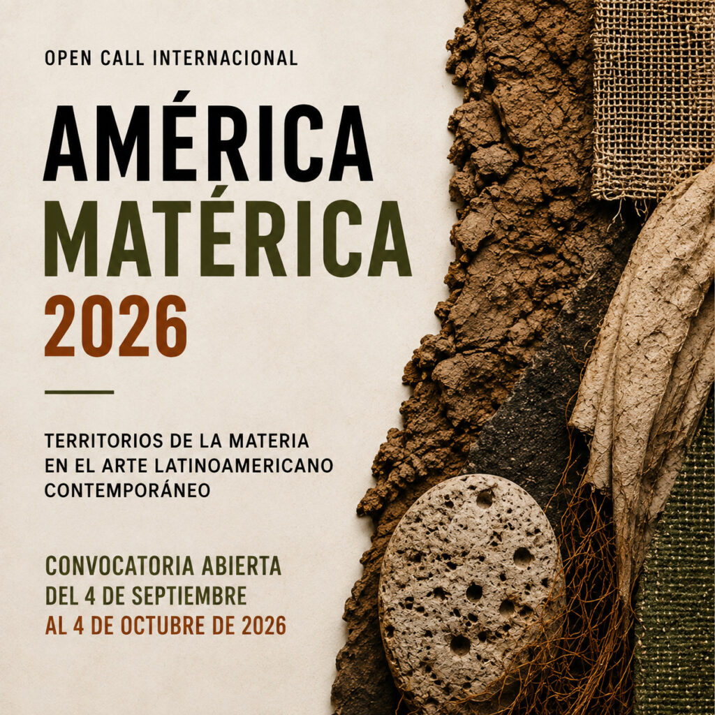 Exhibición América Matérica 2026: Virtual Group Exhibition for Latin American Visual Artists:
