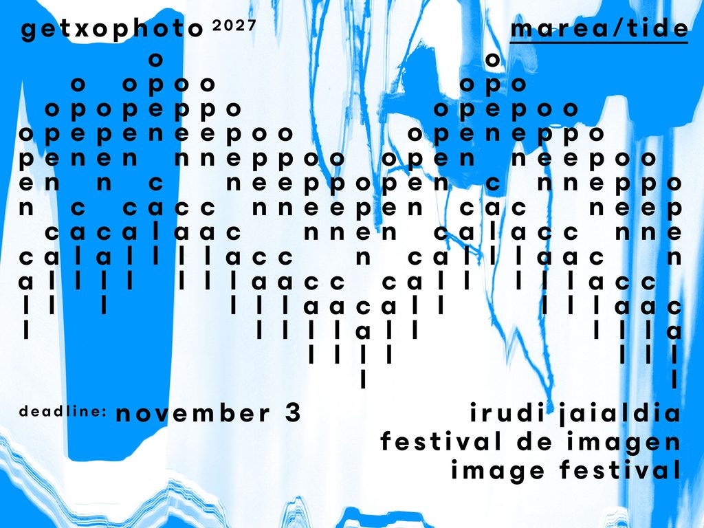 Getxophoto International Image Festival 2027: "Tide"