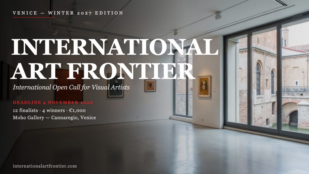 International Art Frontier | Venice Winter 2027: Exhibition  & Awards